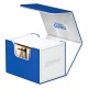 Estojo de cartas Ultimate Guard azul e branco