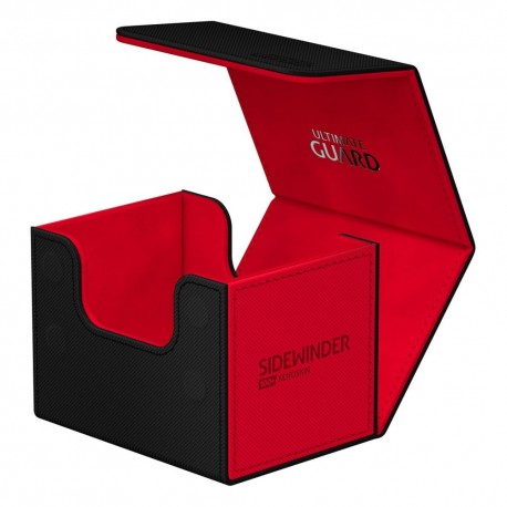 Estojo preto e vermelho para cartas Ultimate Guard