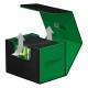 Caja de cartas Ultimate Guard Sidewinder negro y verde