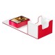 Caja de cartas Ultimate Guard en rojo y blanco