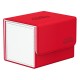 Caja de cartas Ultimate Guard en rojo y blanco