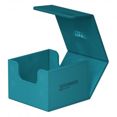Estojo Ultimate Guard Sidewinder azul aberto