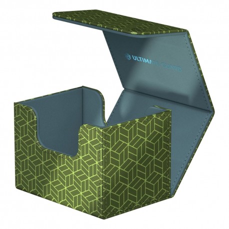 Caja Sidewinder 100+ Katana Ajiro verde y azul claro