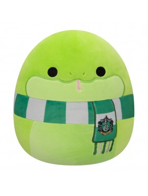 Peluche Squishmallows verde de Slytherin de Harry Potter