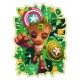 Puzzle de madera de Groot Marvel 150 piezas