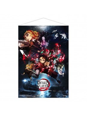 Póster de tela Demon Slayer Mugen Train 50 x 70 cm