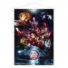 Demon Slayer: Kimetsu no Yaiba Poster Tissu Mugen Train 50 x 70 cm