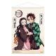 Póster de tela Demon Slayer Tanjiro y Nezuko 50x70 cm