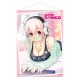 Póster de Super Sonico con laptop