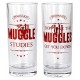 Pack 2 vasos cristal Harry Potter Muggles 450 ml