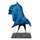 Mini máscara azul Batman 19 cm com base The Dark Knight Returns