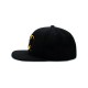 Casquette noire avec logo Batman en jaune