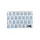 Serviette en Tissu Mon Voisin Totoro Silhouette Bleue