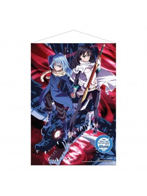 Póster tela Rimuru Shizue Veldora 50 x 70 cm