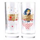 Set 2 vasos Wonder Woman Vintage