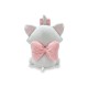 Peluche Marie Los Aristogatos 25 cm con detalles en rosa