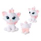 Peluche Marie Los Aristogatos 25 cm con detalles en rosa