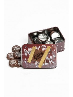 Boîte en étain Fallout Nuka Mix avec capsules
