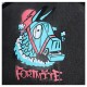 Mochila negra Fortnite con diseño Blue Horse