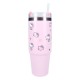 Botella rosa de Hello Kitty de acero inoxidable