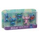Cinq figurines Stitch de 7 cm de Lilo & Stitch