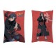 Almohada Itachi Uchiha Naruto Shippuden fondo rojo