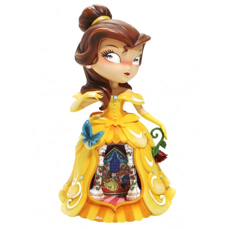 Figura com luz de Bela de A Bela e a Fera