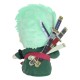 Peluche de Rorona Zoro de One Piece con espadas