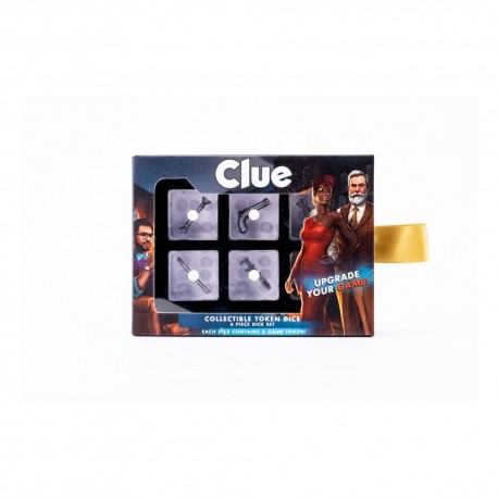Pack de dados Cluedo Token Weapons com armas
