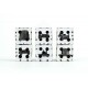 Pack de dados Monopoly Token Oversized con piezas de juego