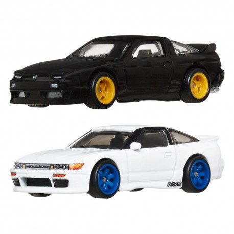 Modèles Hot Wheels Nissan 180SX et SilEighty
