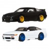 Pack Premium Hot Wheels Nissan 180SX Type X & Nissan SilEighty