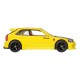 Dos modelos de Honda Civic Type R en azul y amarillo.