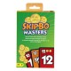 Caja y cartas del juego Skip-Bo Masters de Mattel