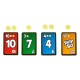 Caja y cartas del juego Skip-Bo Masters de Mattel