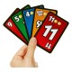 Caja y cartas del juego Skip-Bo Masters de Mattel