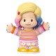 Cuatro minifiguras de Wednesday Little People
