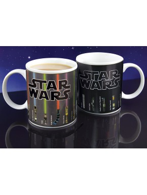 Star Wars Taza sensitiva al calor Lightsaber