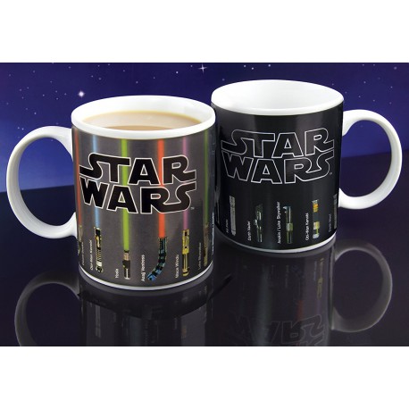 Star Wars Taza sensitiva al calor Lightsaber