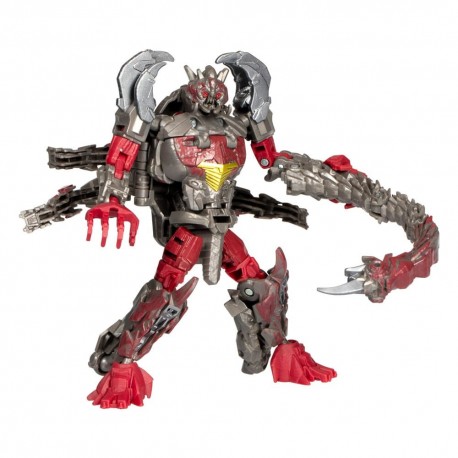 Figurine Double Punch de Transformers en mode robot et scorpion.