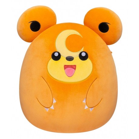 Pelúcia Squishmallows Teddiursa macia e laranja 25 cm