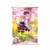 Affiche en Tissu Mitsuri Demon Slayer 60 x 90 cm