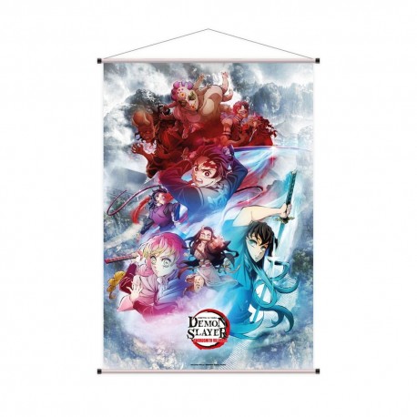 Póster de tela Demon Slayer Swordsmith Village Arc 60x90 cm