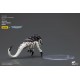 Figurine articulée Tyranids Warhammer 40k blanc et violet