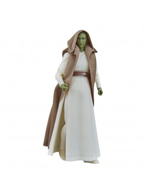 Figurine de Vernestra Rwoh avec cape et sabre laser