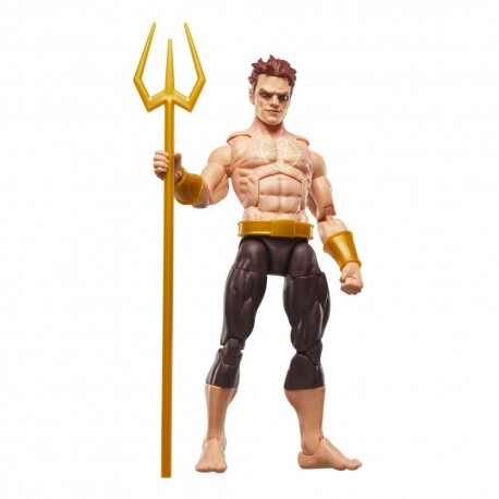 Figura de Daimon Hellstrom con tridente dorado.