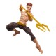 Figura de Daimon Hellstrom con tridente dorado.