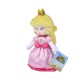 Peluche de la Princesa Peach con vestido rosa de Super Mario