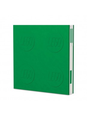 Carnet LEGO Vert avec stylo intégré