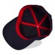 Casquette de baseball noire avec logo Atari rouge